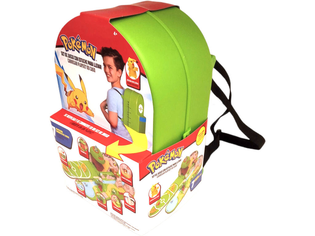 Verwandelbares Spielset Pokémon Welt Bizak 63220029