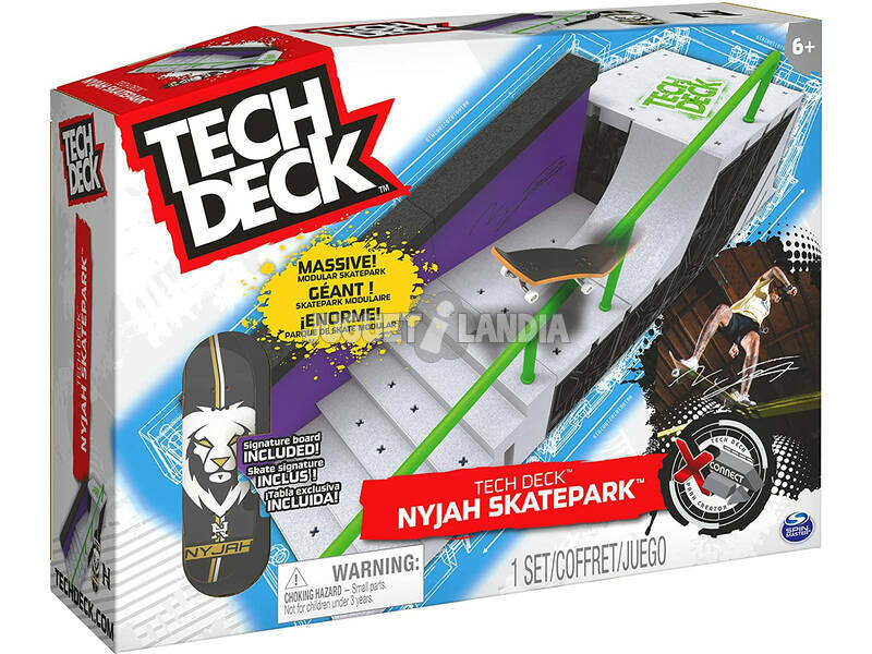Tech Deck Nyjah Huston Skatepark Bizak 61923894