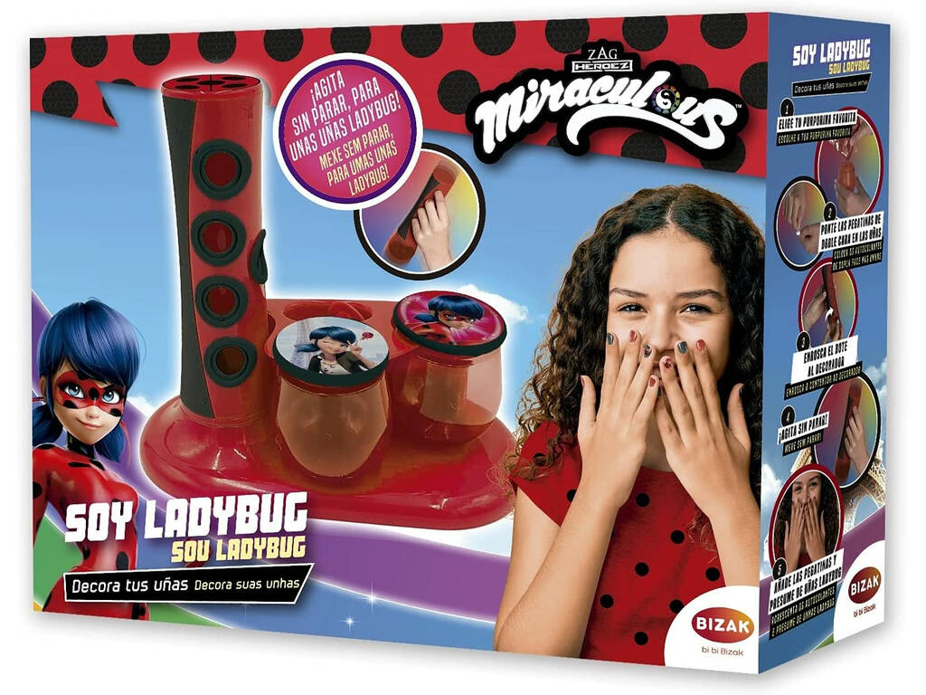 Miraculous Ladybug Nail Studio Bizak 3500 5034