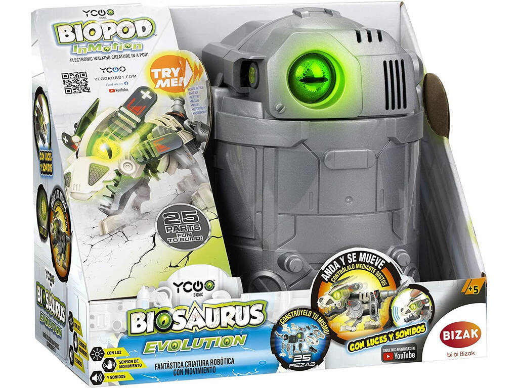 Biosaurus Pack Evolution Bizak 6200 8091