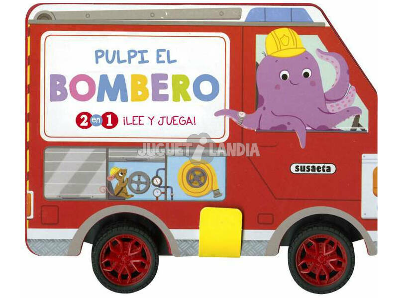 2 en 1 Lire et jouer : Pulpi El Bombero Susaeta S5139003