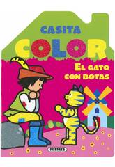Casita Color El Gato Con Botas Susaeta S6071004