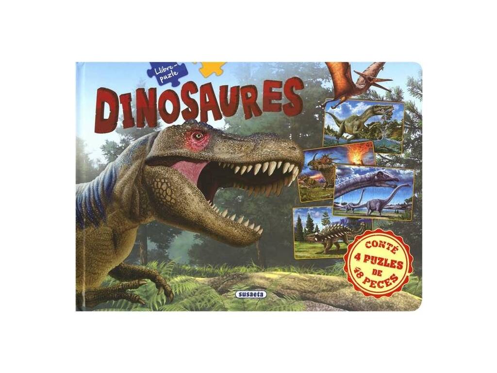 Llibre Puzle 48 Peces Dinosaures S1384003