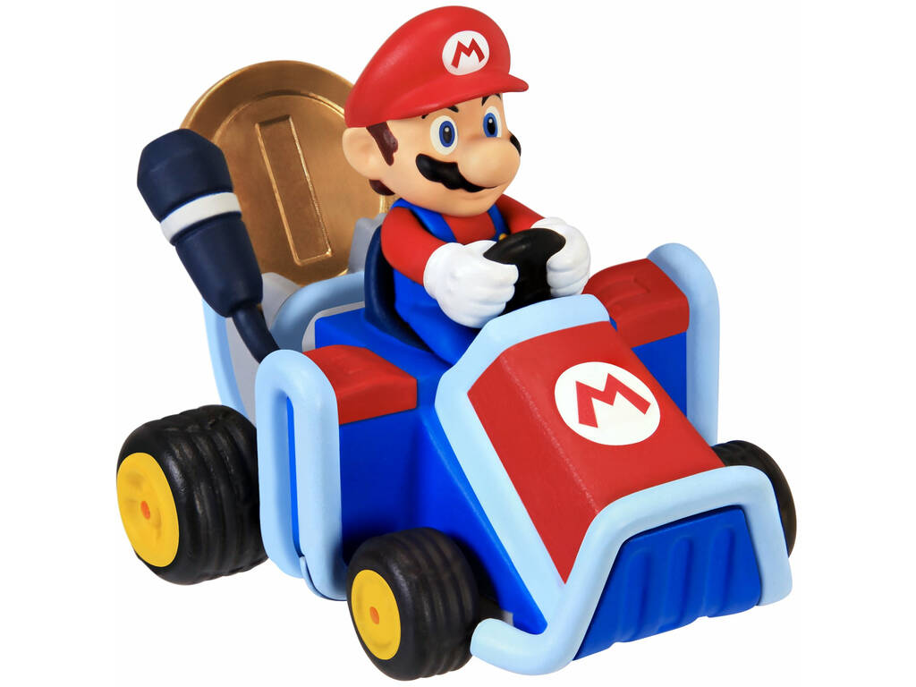 Veicolo Super Mario Coin Racers Wave 1 Nintendo Jakks 69278-4L