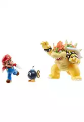 Super Mario Mario Set de jeu Mario vs. Bowser Jakks 64512-4L