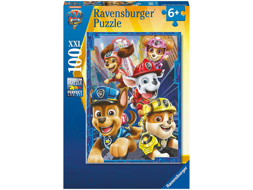 Puzzle XXL Paw Patrol Movie 100 Stück Ravensburger 13268