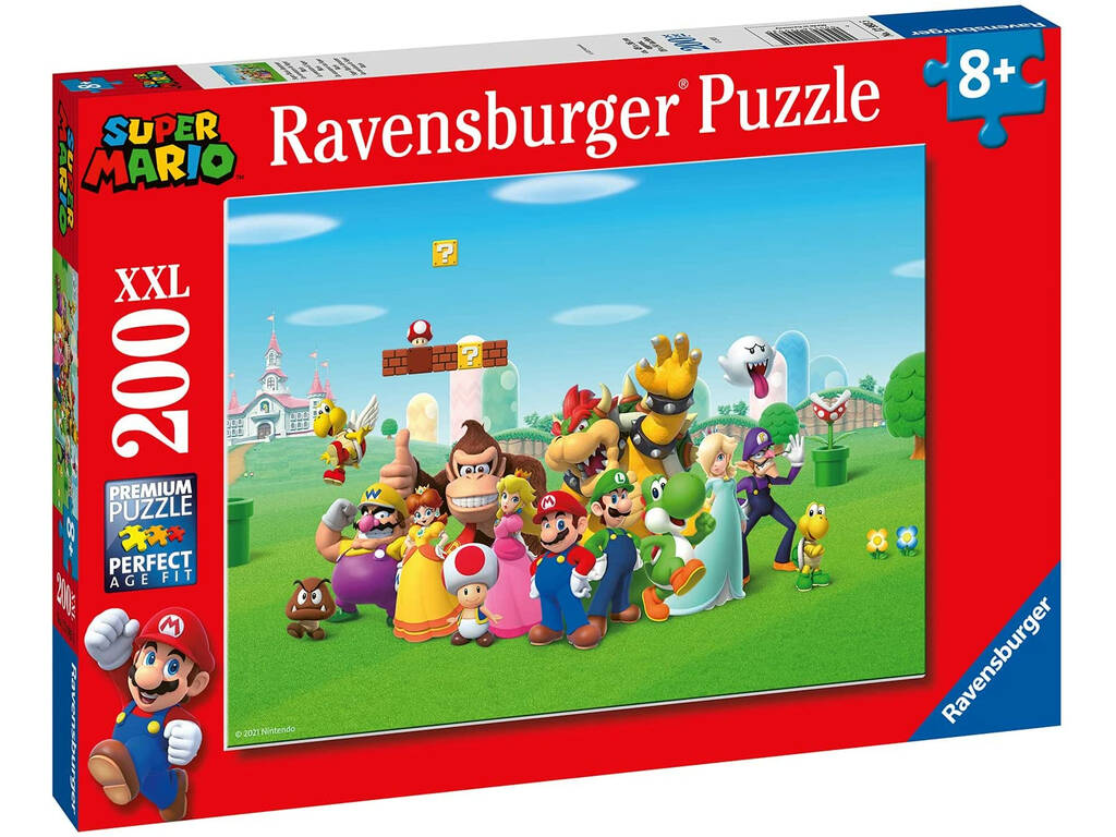 Puzzle XXL Super Mario 200 Stück Ravensburger 12993