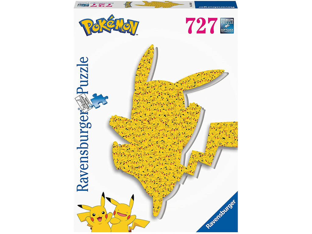 Puzzle Pokémon Pikachu 727 Teile Ravensburger 16846