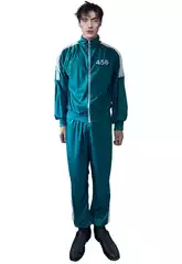 The Squid Game Costume da uomo adulto taglia L Giocatore 456