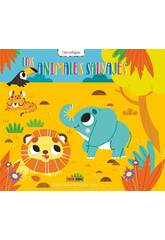 Libro per bambini con alette Gli animali selvatici