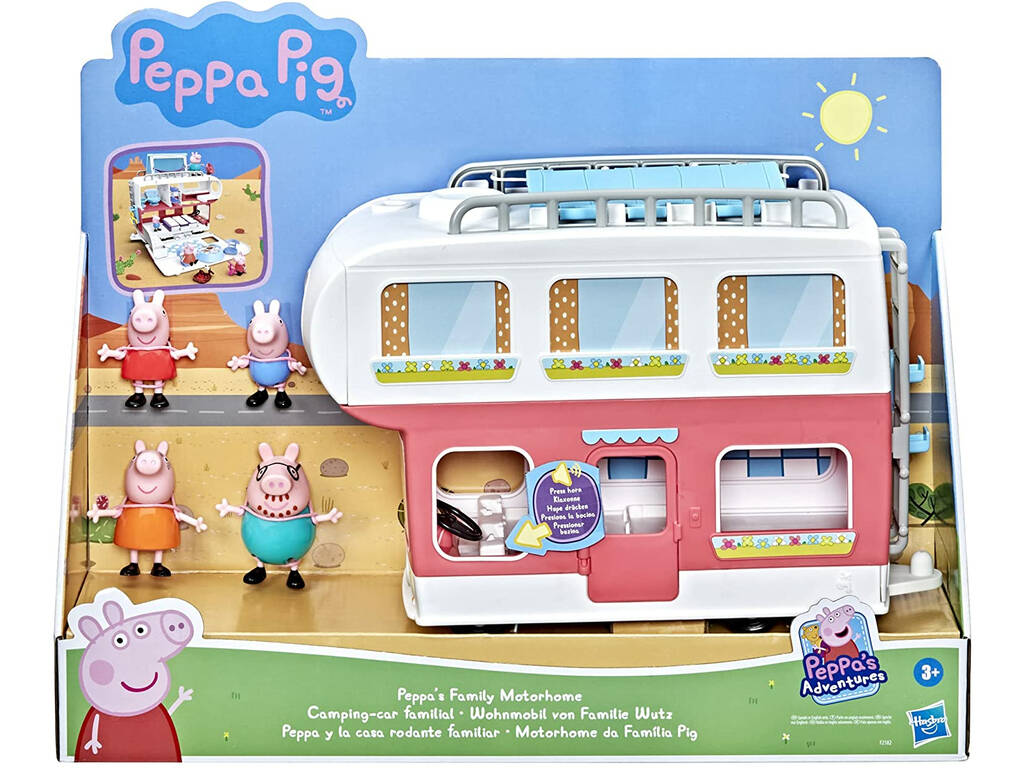 Peppa Pig Autocaravana Familiar Hasbro F2182