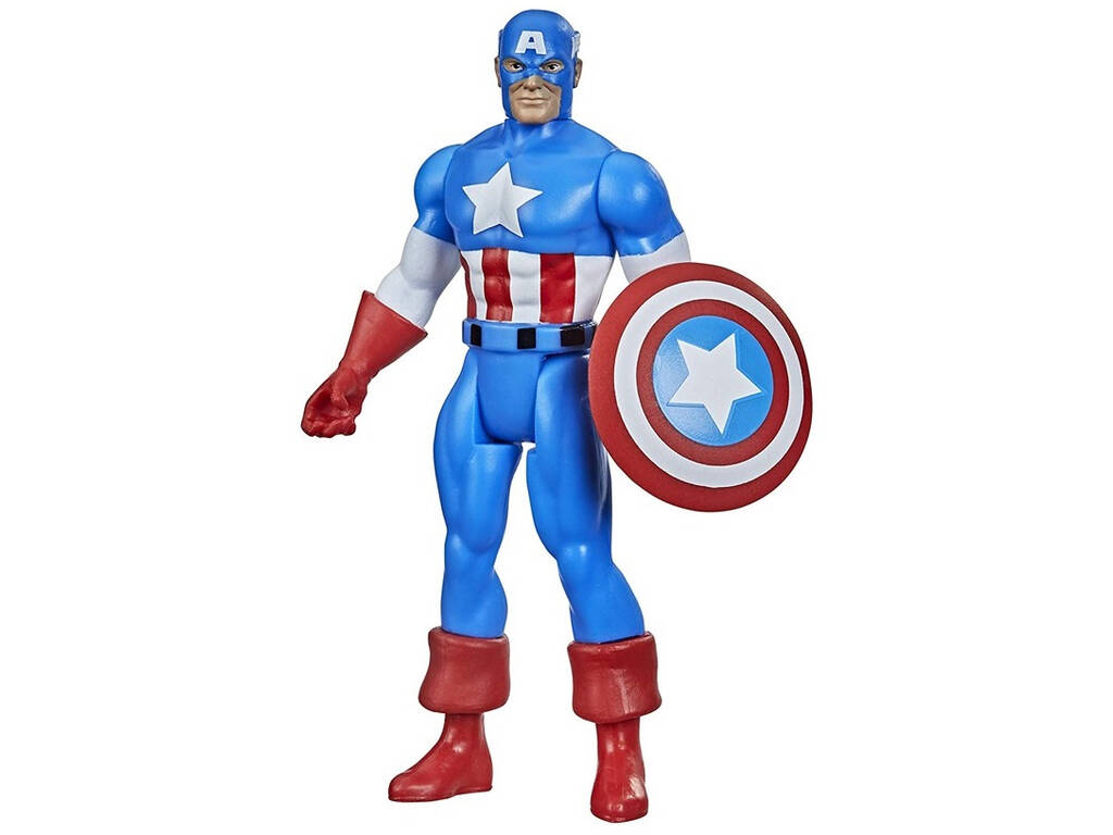 Capitán América Marvel Legends Figura Retro Hasbro F2652