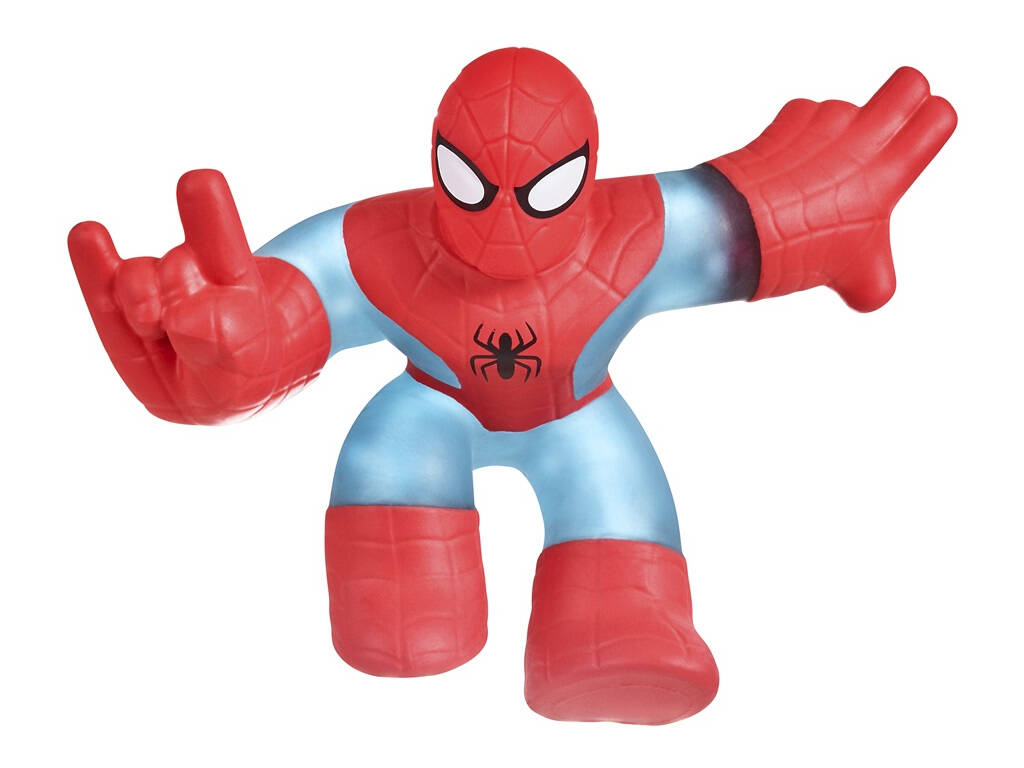 Goo Jit Zu Figura Marvel Héroes Radioactive Spiderman Bandai CO41224