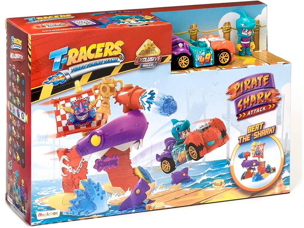 T-Racers Playset Pirate Shark Magic Box PTRSD014IN20