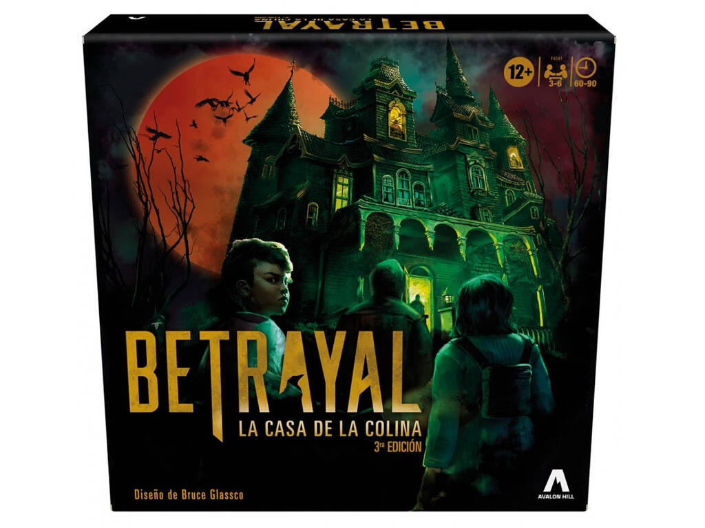 Betrayal On The Hill House 3e édition Hasbro F4541