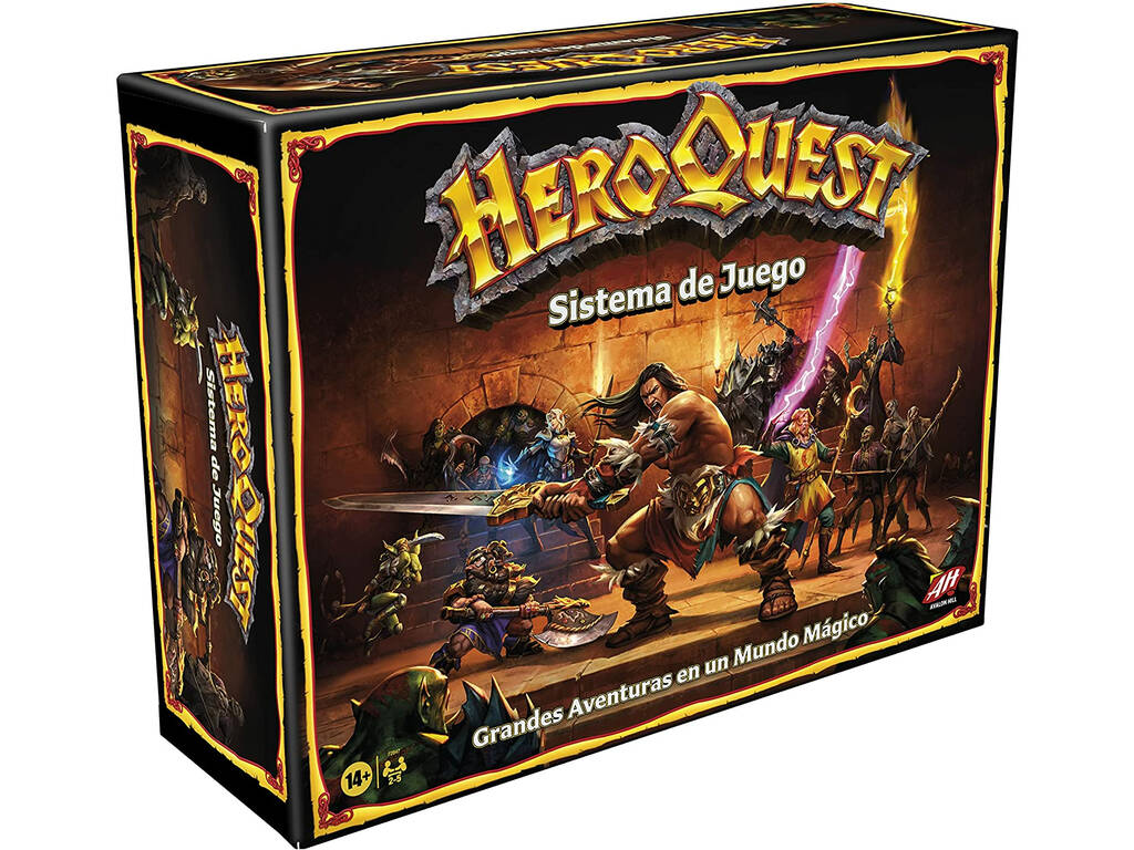 Sistema de Jogo HeroQuest Hasbro F2847