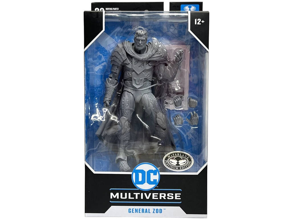 DC Multiverse Figura General Zod DC Rebirth Bandai TM15228