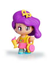 Pinypon Serie 12 Figura Cabelo Roxo Famosa 700017213