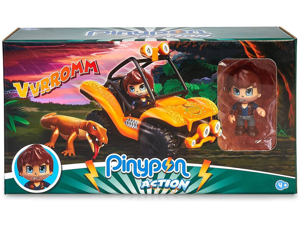 Pinypon Action Wild Buggy Lézard Famosa 700017050