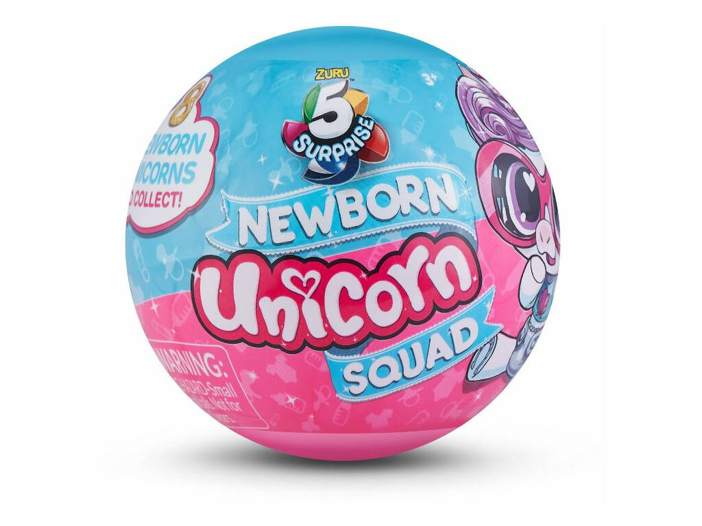 5 Surprise New Born Unicorns Squad Bandai ZU77112