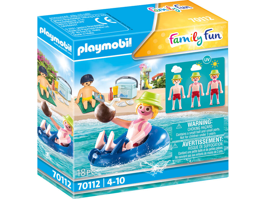 Playmobil Nadador con Flotador 70112
