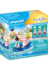 Playmobil Bagnante con Canotto Playmobil 70112
