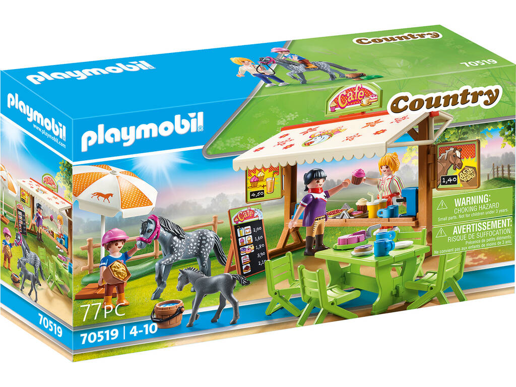 Playmobil Cafetería Poni 70519