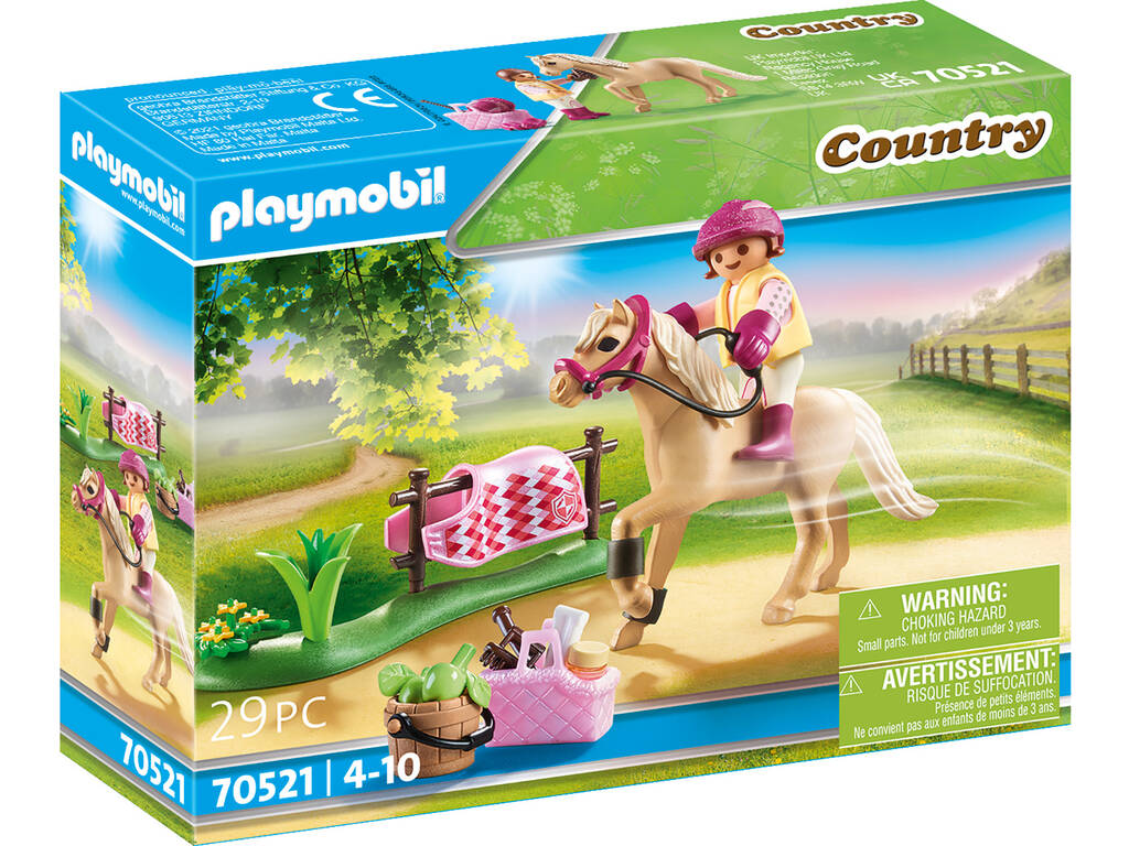 Playmobil Poni Coleccionable Poni de Equitación Alemán 70521