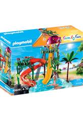 Playmobil Parque Acuático con Tobogán 70609