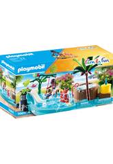 Playmobil Piscine Enfant avec Baignoire d'Hydromassage 70611