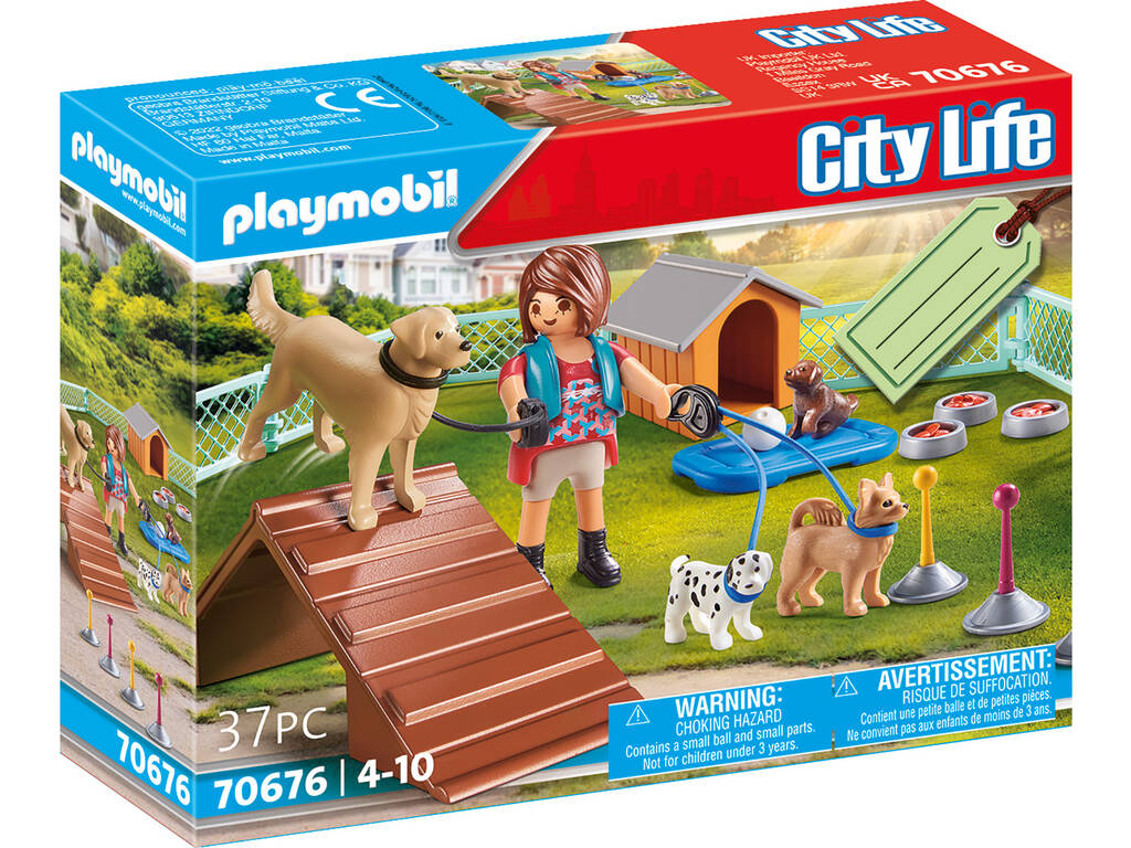 Playmobil Coffret cadeau pour dresseur de chiens 70676