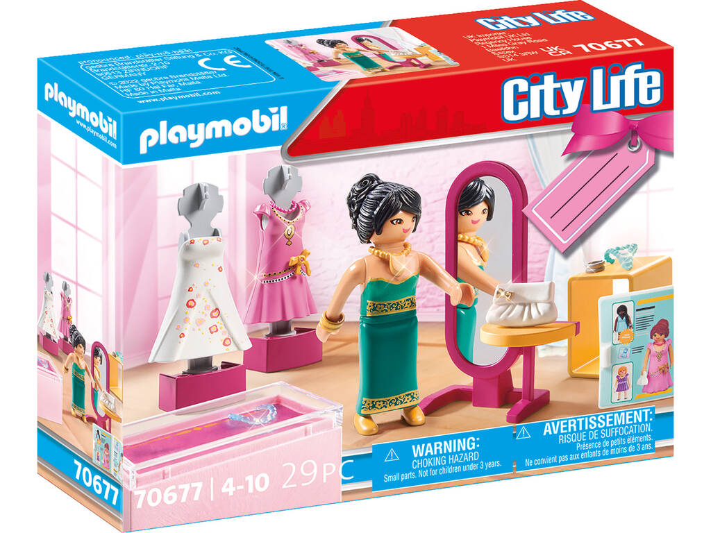 Playmobil Set de Regalo Tienda de Moda Festiva 70677