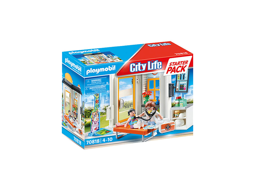 Playmobil Starter Pack Pediatra 70818