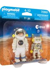 Playmobil Duopack Astronauta Esa e Robert 70991