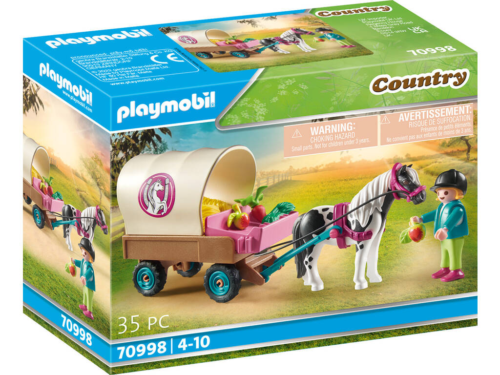 Playmobil Carruaje de Ponis 70998
