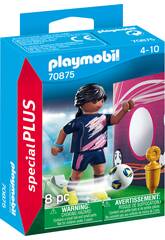 Playmobil Especiales Plus Fußballspieler mit Torwand 70875