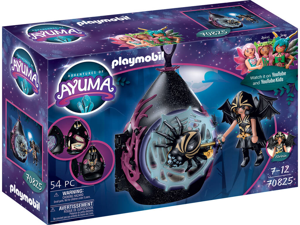 Playmobil Adventures of Ayuma Refúgio das Bat Fairies 70825