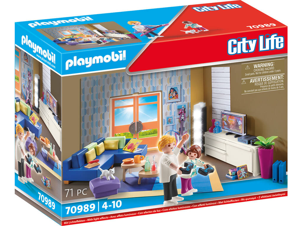 Playmobil Casa Moderna Salón 70989