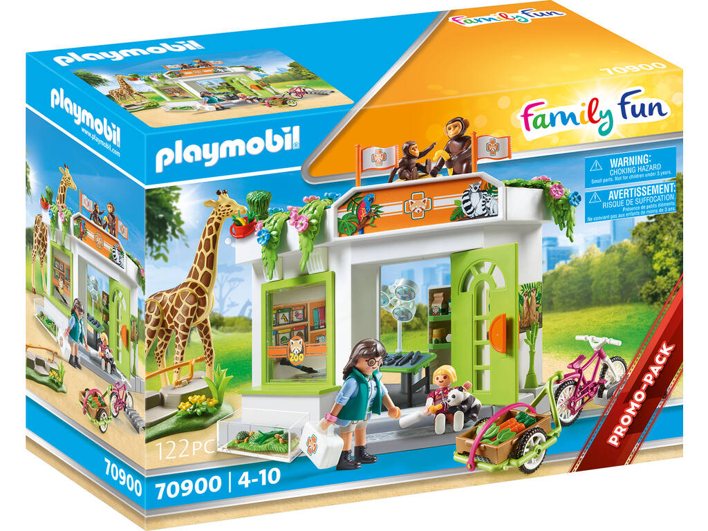 Playmobil Consulta Veterinaria en el Zoo 70900