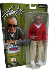 Stan Lee com Camisa Vermelha Figura de Coleção Mego Toys 62812