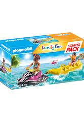 Playmobil Starter Pack Pack Jet Ski mit Bananenboot 70906