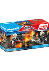 Playmobil Starter Pack Foreuse à feu 70907