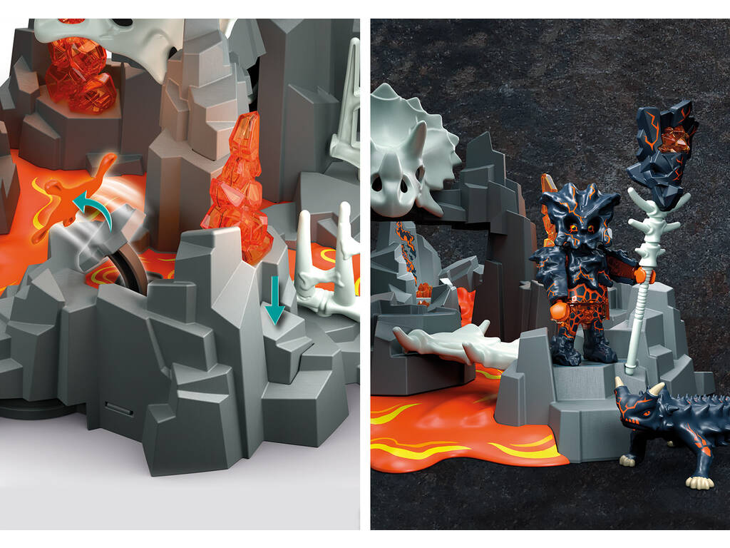 Playmobil Dino Rise Guardian Fuente de Lava 70926
