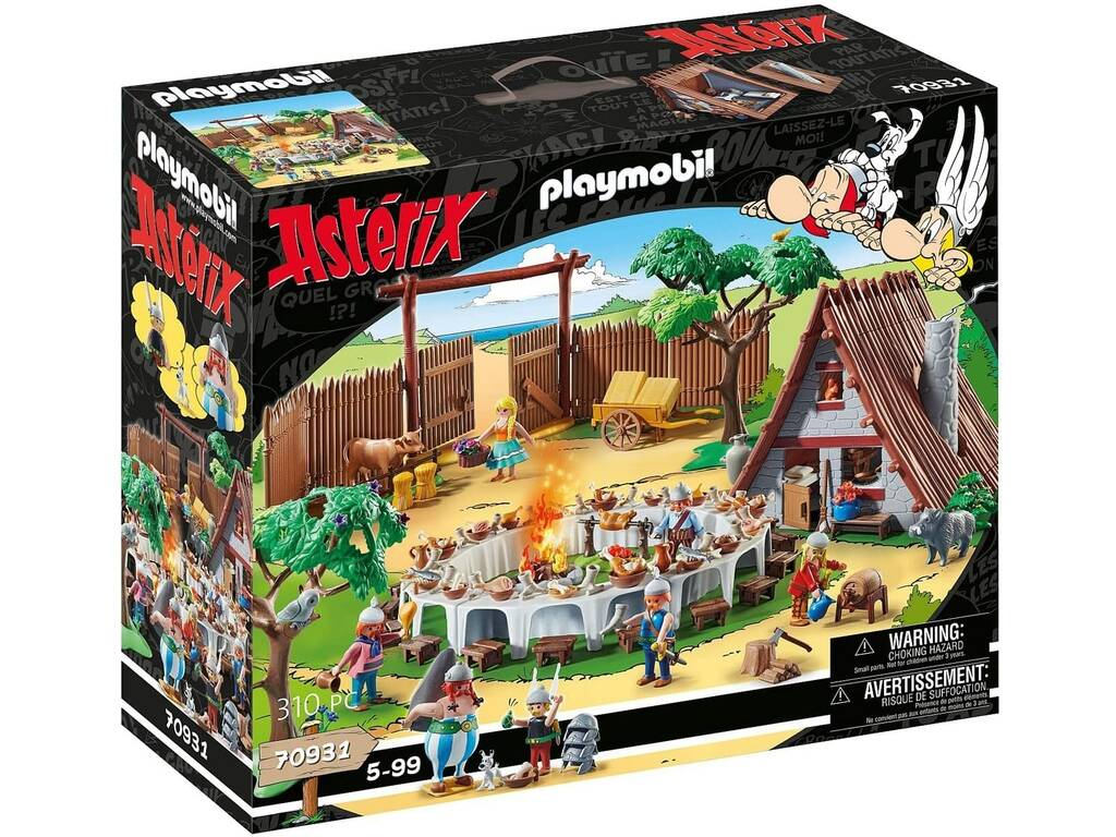 Playmobil Asterix Banchetto del Villaggio 70931