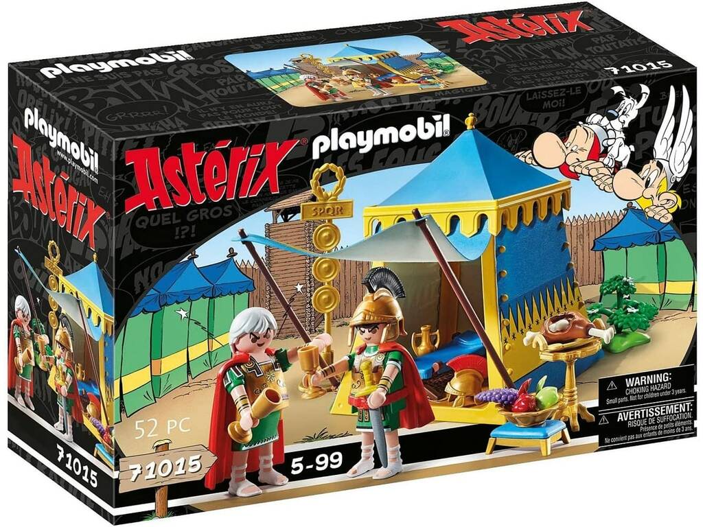 Playmobil Astérix Boutique avec Généraux 71015