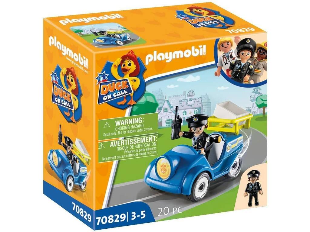 Playmobil Duck On Call Mini Police Car 70829
