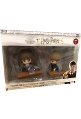 Harry Potter Serie 2 Pack 2 Figuras 8 cm. con Sello Bizak 6411 5016