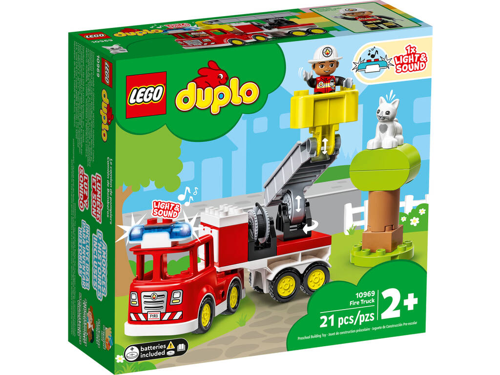 Lego Duplo Camión de Bomberos 10969