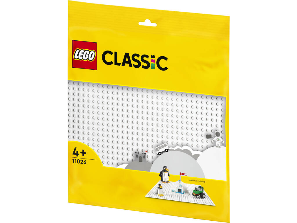 Lego Classic Base Blanca 11026
