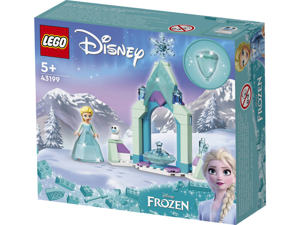 Lego Disney Frozen Patio del Castillo de Elsa 43199